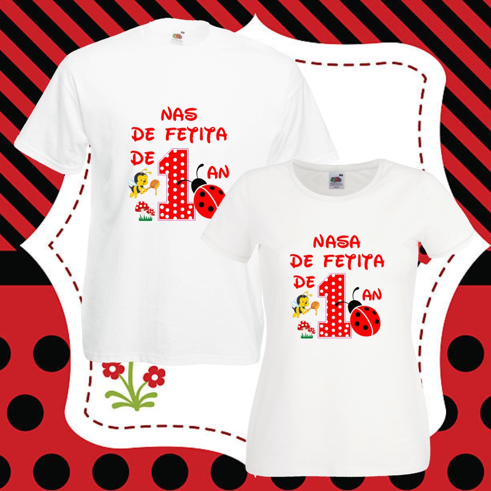 SN15 tricouri nasi buburuza 1 an